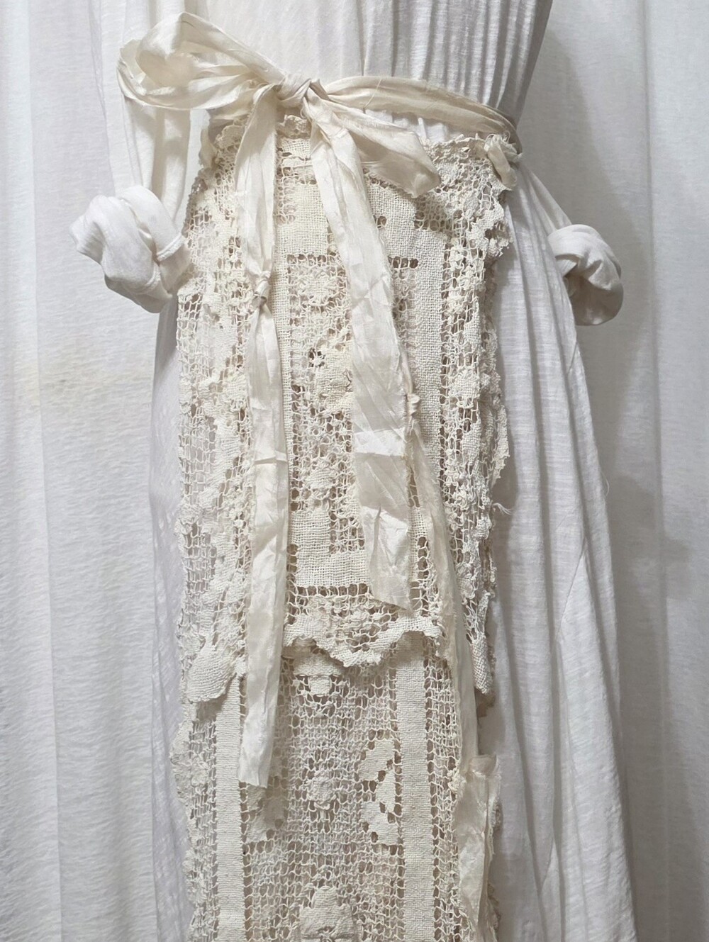 OVERLAY🩷CAPLETT🩷 APRON🩷 MOSSIE ANNA ARTISAN DESIGN NWT - Picture 6 of 16